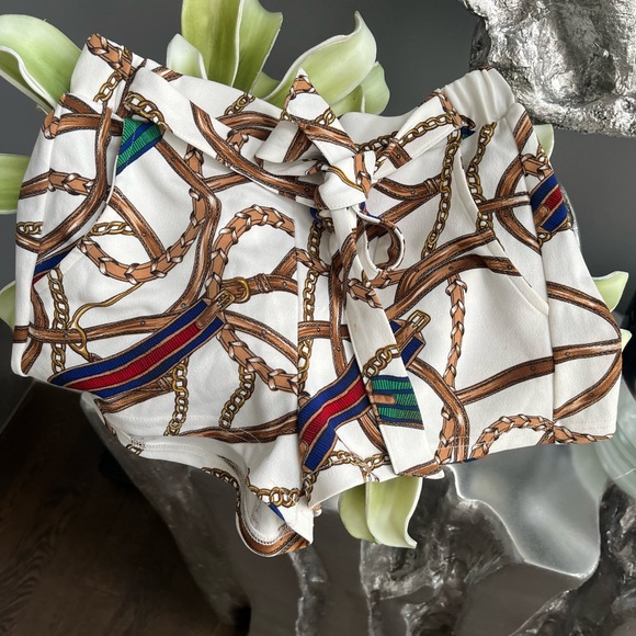 1980s inspired cute shorts wear with white tank size extra small vintage - Picture 10 of 14